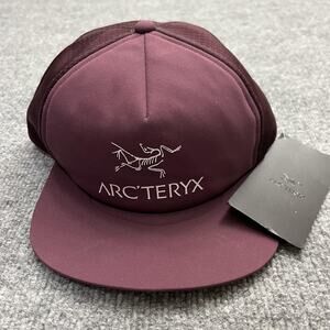 Arc'teryx Hat Cap Snap Back Trucker Mesh One Size Mens Outdoor Hiking Running
